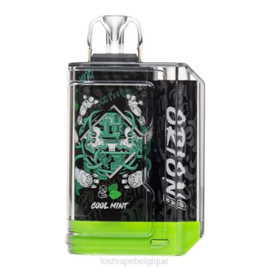 Lost Vape Orion barre jetable | 7500 bouffées | 18 ml | 50mg menthe fraîche BX2V8V53 Lost Vape prix belgique